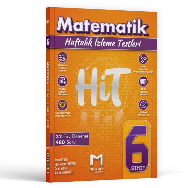 6.SINIF MOZAİK HİT 32 LI DENEME MATEMATİK - 25-26